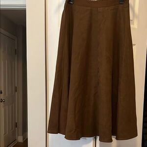 Elegant Brown Women's Skirt